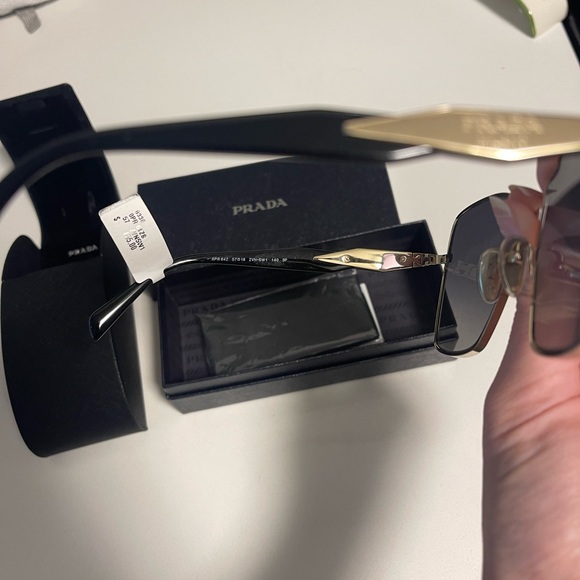 Prada Polarized Square Sunglasses, 57mm - Picture 13 of 15